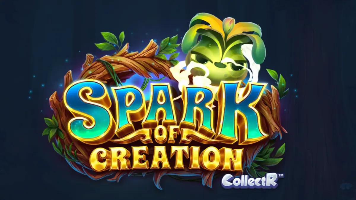 Makhluk elemen ajaib dalam hutan mistis di slot Spark of Creation
